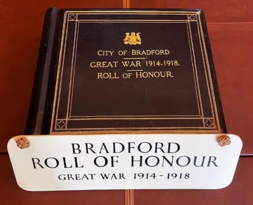 The book Bradford Roll of Honour Great War 1914-1918